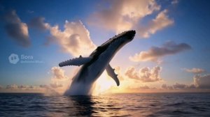 Киты, киты плывут, киты выпрыгивают из воды