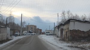 г. Красноярск, дорога через гаражи ул. Попова  ул. Юшкова 22.11.2025г.