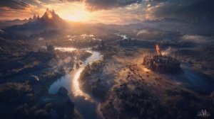 Epic AI Generated Video of a Legendary Realm | Beautiful Orchestral Music