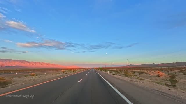 🇺🇸 Путешествие по Неваде - живописная поездка сквозь пустыню в Вегас / 2025