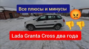 Санкционная Лада Гранта Кросс.Два года владения позади . Мысли вслух