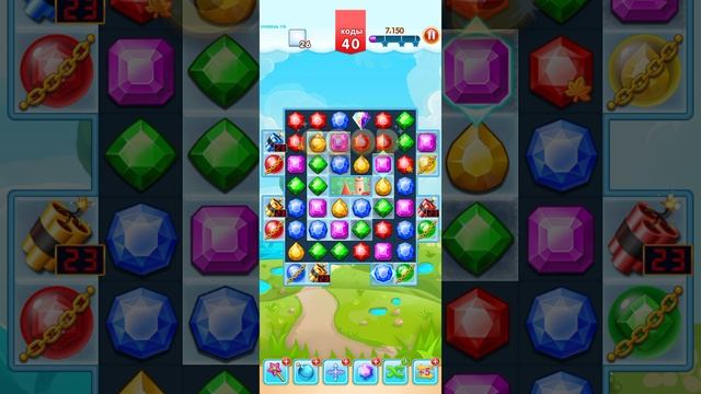Jewel Legend 177 и 178 уровень три в ряд