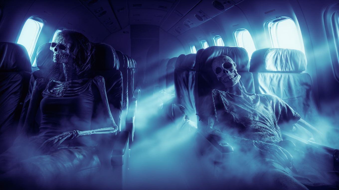 Этот самолёт внезапно исчез на 35 лет, но затем вернулся со скелетами на борту смотреть онлайн