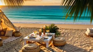 Tropical Chill Reggae Relaxation Hawaiian Island Sunshine for Good Vibes Fun