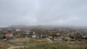 Коктебель укрыл туман