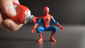 ВИДЕО МУЛЬТИК ДЛЯ ДЕТЕЙ ВЫДАВЛИВАЕМ ИЗ ТЮБИКОВ РЕАЛИСТИЧНЫХ СУПЕРГЕРОЕВ  ИГРАЛКИ-ЗАЛИПАЛКИ