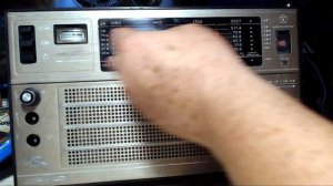 Океан-214. Отполировал шкалу, собрал, проверил работу.