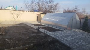 Мой огород, стройка полным ходом, радость и печалька