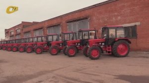 В ГКС ЖЕЛЕЗНОГОРСКА ПОСТУПИЛА ПАРТИЯ НОВЫХ ТРАКТОРОВ "БЕЛАРУС"