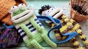 Смешные сумки / шапка жаккардом / носки. Мои итоги недели.