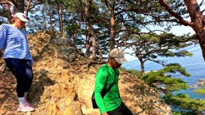 прогулка до острова Томящееся сердце (прям по дну пролива)