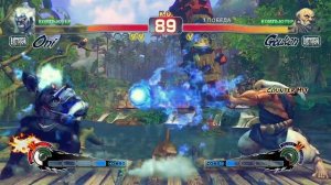 Ultra Street Fighter IV Oni VS Gouken