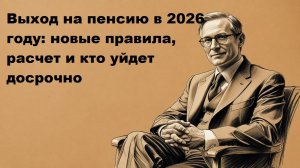 Пенсия по старости в 2026 году: условия назначения и размер выплат