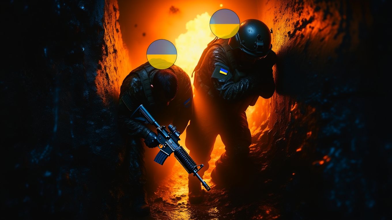 Наёмники бегают по городу спасаясь от российских бойцов  блестящий штурм