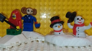 Лего Чебурашка / Неправельные снеговики / самоделка