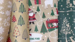 Набор для упаковки подарков ПРАЗДНИК К НАМ ПРИХОДИТ: СЕТ-2, 11 предметов, PPN102820-2