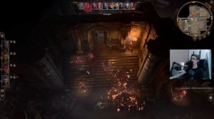 Baldurs Gate 3: Пошёл в Тёмный склеп, 4 Персонажа конечно быстро разбирают врагов