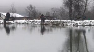 ещё одна форель в подсаке