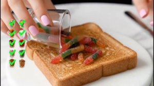 Toast Spreading So Satisfying Youll Watch It Twice