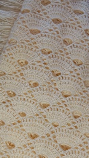 МК .Узор для шали крючком