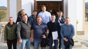 Храм Архистратига Михаила. Епископ Иларион и строители церкви. 21 ноября 2025