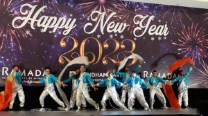 Арабские Эмираты. Отель РАМАДА . Праздники и встреча Нового года проходят весело, зажигательно