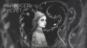 Рисунок простым карандашом. Оживляем рисунки при помощи нейросети