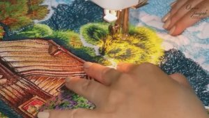 #19 ... часть 31 ... СБОРКА И ПРОРИСОВКА ВСЕХ ДЕТАЛЕЙ КАРТИНЫ