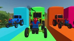 Как тракторы помогли фермеру: история одной фермы. КРАСОЧНЫЙ МУЛЬТФИЛЬМ ДЛЯ МАЛЫШЕЙ.