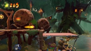 Crash Bandicoot 4- It’s About Time: Бегом через болото!