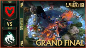 23.11.25 | ХАЙЛАЙТЫ | Team Spirit - MOUZ | Финал | PGL Wallachia S6