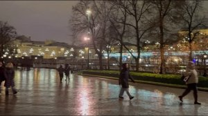 Вечерняя Москва — Александровский сад и Могила Неизвестного Солдата Кинематографичная