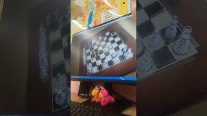 Шахматы на ноуте! #шахматы #ноутбук#копьютер#в_р_е_к #в_р_е_к #в_р_е_к#в_р_е_к