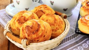 Сырные булочки. Такие румяные и аппетитные.