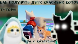 КАК ПОЛУЧИТЬ КРАСИВЫХ КОТОВ В ИГРЕ С КОТЯТАМИ?😺