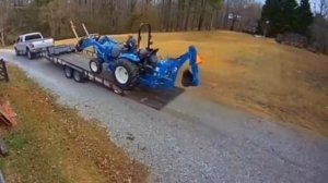 Погрузка на эвакуатор