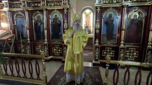 Слово епископа Максима в селе Острый Камень