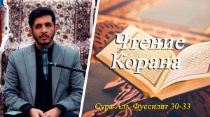 Чтение Корана Сура Аль-Фуссилат 30-33 - Саджад Сафдари 21.11.2025