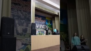 Очередной концер Я заняла второе место по сольно и первое место мы с девочками заняли по вокалу