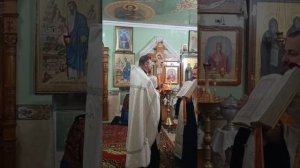 Вечерние Богослужение на праздник Архангела Михаила. Евангельское чтение