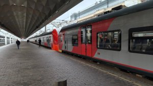 Поездка на ЭС2Г 015/007 "Ласточка" Чудово - Великий Новгород