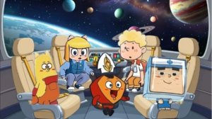 Эпизод -3- ▌Мультсериал "Приключения капитана Ромбика и команды звездолета "Шарик"▌Морозная планета