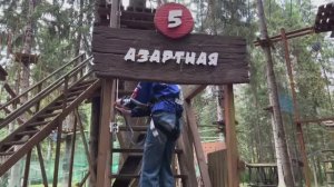 Веревочный парк в Природно-ландшафтном парке «Мальская долина» Псковская область