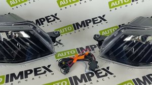 Skoda Octavia A7 2013-2017 года. Фары Bi Led