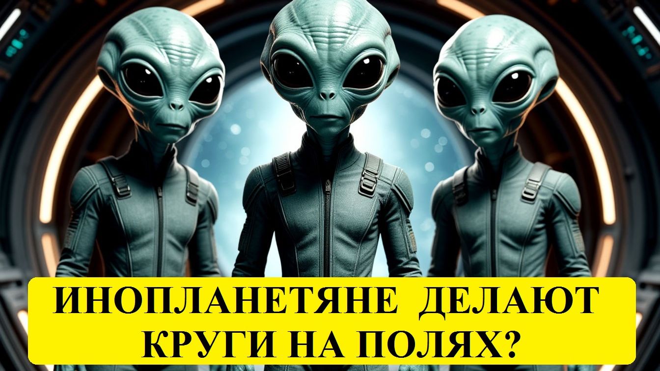 Инопланетяне. Они делают круги на полях? НЛО. 47-48