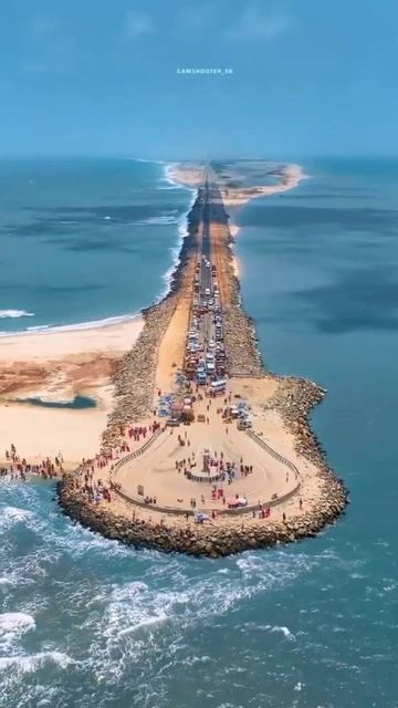 Индия. Arichal Munai – прибрежная смотровая площадка, обозначающая конечную точку материковой Индии смотреть онлайн