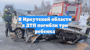 В Иркутской области в ДТП погибли три ребенка