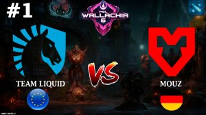 БИТВА ЗА ЛАСТ СЛОТ ФИНАЛА | Mouz vs Liquid #1 (BO3) PGL Wallachia S6