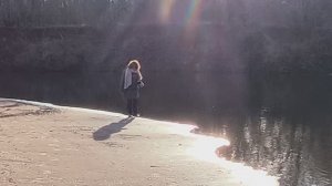 Бобры-лесорубы. Отрадненский пляж,река Кинель.