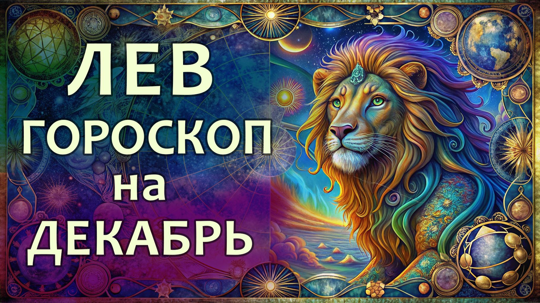 Гороскоп для Льва на декабрь 2025 года